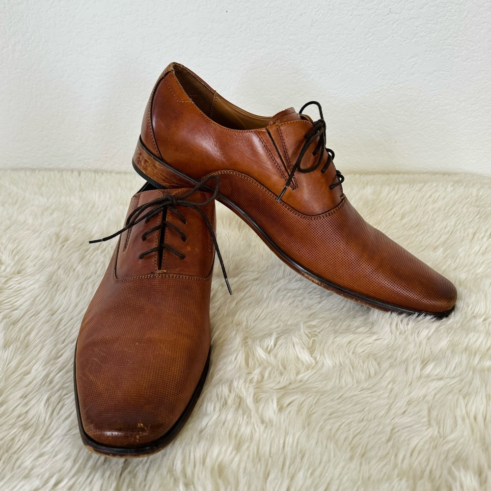 ALDO Men’s Brown Leather Dress Shoe
